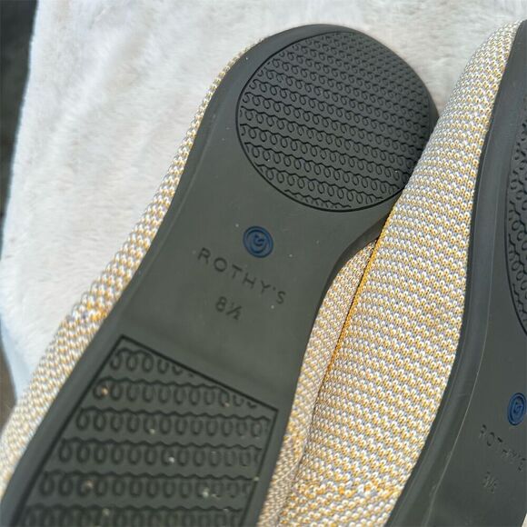 Rothy's Women's Ballet Flats Size 8.5 Multicolor Triple Stitch Casual - Picture 8 of 8